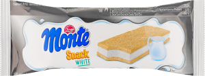 Тістечко з вершковим наповненням молока Snack White Monte м/у 29г