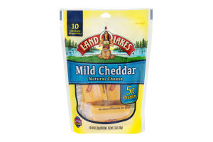Land O'Lakes Natural Cheese Individually Wrapped Bars Mild Cheddar - 10 CT
