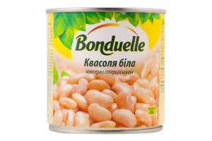 Фасоль белая консервированная стерилизованная Bonduelle ж/б 400г