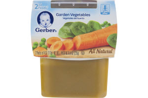 Gerber 2nd Foods Garden Vegetables - 2 CT