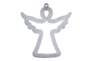Підвіска Ангел №1 Оксамит пластик 9*9см 1003-1