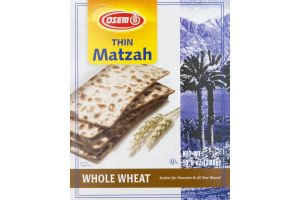 Osem Thin Matzah Whole Wheat