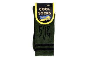 Носки мужские Cool Socks ВСУ хаки р.25-27