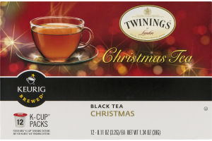 Twinings of London Christmas Tea Black Tea K-Cup Packs - 12 CT