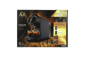 Набір Кавомашина капсульна №LM9012 Sublime Compact L'OR Barista Philips + Кава в капсулах L'OR 41шт