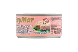 Тунець шматками в соняшниковій олії BayMar з/б 80г