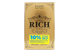 Вода туалетная мужская Rich Elode 100мл