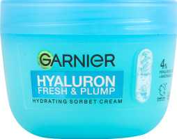 Крем-сорбет зволожувальний для надання свіжості та пружності шкірі обличчя з гіалуроновою кислотою Garnier 85г