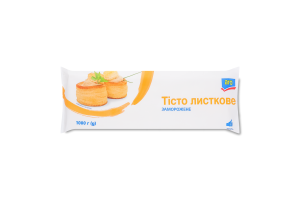 Тесто замороженное слоеное aro м/у 1кг