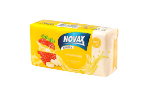 Мило Novax Aroma 5*70 Полуниця