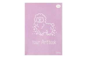 Блокнот Artbook Spoony Lama В6 40аркушів Profiplan