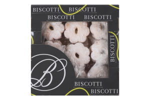 Печенье сдобное песочно-отсадное Ромашка Biscotti к/у 0.3кг