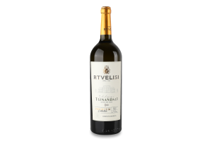 Вино 0.75л 12.5% біле сухе Цинандалі Premium collection Rtvelisi пл