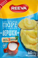Пюре картопляне швидкого приготування Вершки Reeva м/у 60г