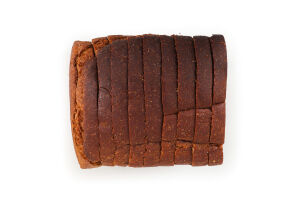 Хлеб половинка в нарезке Балтийский темный Цар хліб м/у 400г