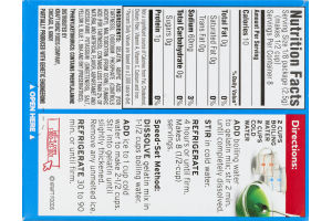 JELL-O Sugar Free Gelatin Dessert Lime