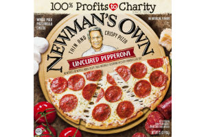 Newman's Own Thin And Crispy Pizza Uncured Pepperoni