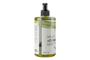 Мыло жидкое с антибактериальным эффектом Оливка Fine Life 500г