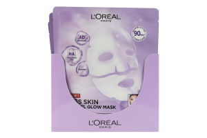 Маска для лица для придания сияния коже гидрогелевая Glass skin Revitalift L'Oreal Paris 25г
