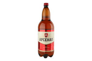 Пиво 1.96л 8% светлое пастеризованное Крепкое Арсенал п/бут