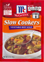 McCormick Slow Cookers Vegetable Beef Soup Seasoning Mix