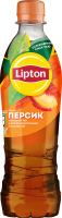 Чай холодный черный Персик Lipton п/бут 500мл