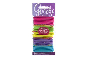 Goody Ouchless No-Metal Elastics - 30 CT