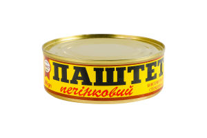 Паштет печеночный стерилизованный Онисс ж/б 240г