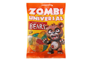 Цукерки желейні Ведмедики Zombi universal м/у 70г
