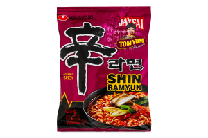 Локшина швидкого приготування Том Ям Shin ramyun Nongshim м/у 123г