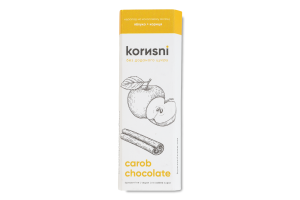 Кэролад на кокосовом молоке без добавленного сахара Яблоко + корица Korиsni к/у 25г