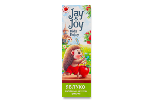 Конфеты фруктовые натуральные Яблоко Jay&Joy к/у 32г
