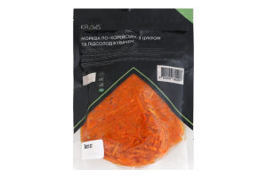 Морква по-корейськи з цукром та підсолоджувачем Krava д/п 400г