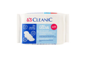 Прокладки гігієнічні Cleanic Soft Ultra нічні