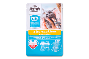 Корм для котов с курицей Frendi д/п 100г