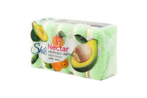 Крем-мыло туалетное Авокадо-абрикос Nectar Shik 5х70г