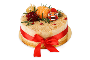 Торт Наполеон з зав. кремом і жур. ваг