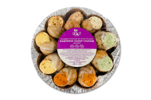 Равлики заморожені великі в мушлях Набір смаків Mon Gout лоток 200г