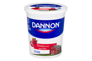 Dannon Strawberry Nonfat Yogurt