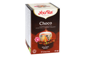 Фиточай Choco YogiTea к/у 17х2.2г