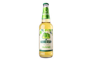 Cидр 500мл 4.7% сладкий Яблоко Somersby бут