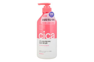 Шампунь для ухода за поврежденными волосами с центеллой азиатской Cica Derma&More 600мл