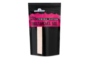 Соль гималайская пищевая розовая помол №0 Salute di Mare д/п 500г