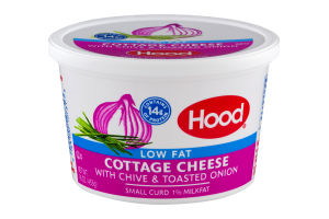Hood Low Fat Cottage Cheese With Chive & Toasted Onion