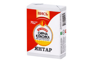 Сир плав. Вись 70 г 55% Янтар