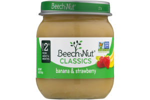 Beech-Nut Classics Stage 2 Banana & Strawberry