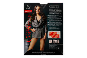 Колготки женские Corrente Prestigio 40den 3 nero