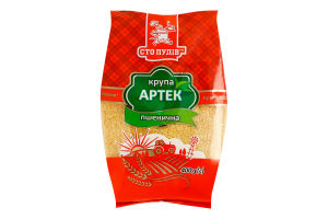 Крупа пшеничная из твердых сортов яровой пшеницы Артек Сто пудів м/у 400г