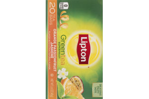 Lipton Greentea Superfruit Orange Passionfruit Jasmine - 20 CT