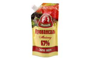 Майонез Провансаль 67% 300г д/п ЖирноВ